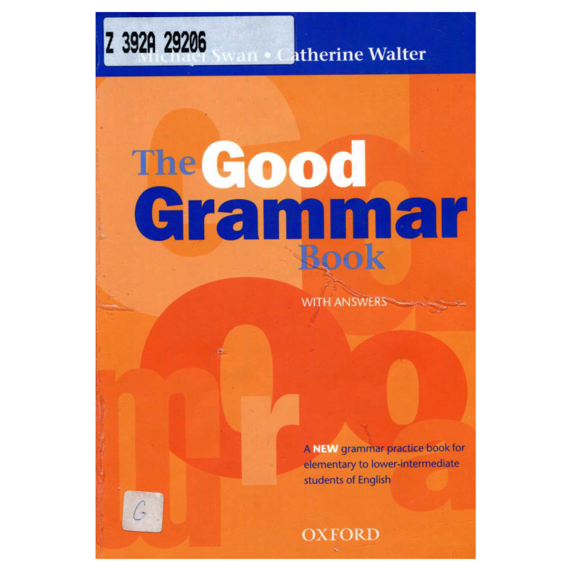 The Good Grammar Book with answers