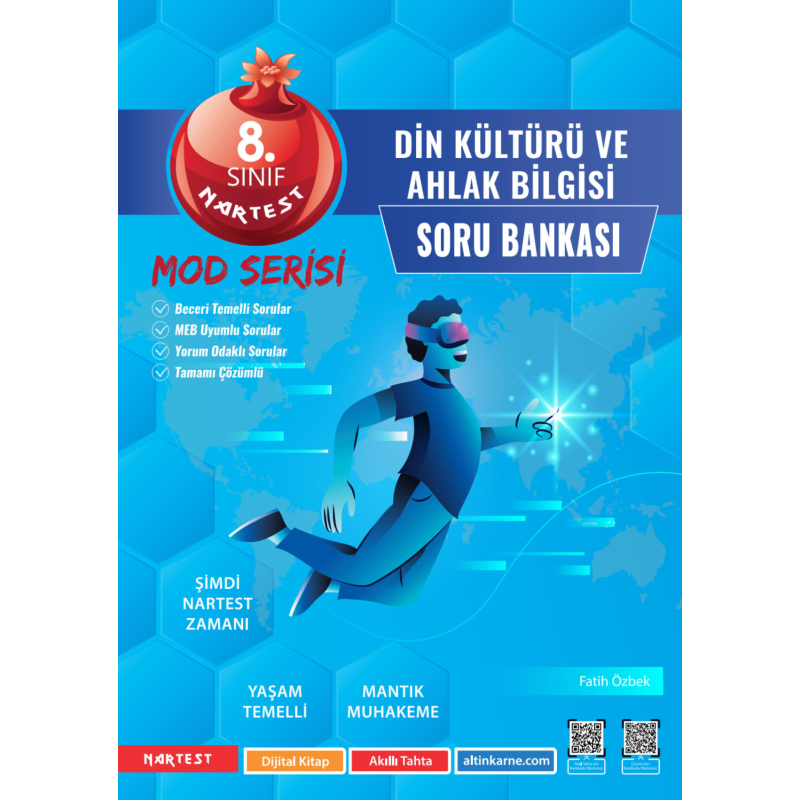 8. Sınıf Mod Din Kültürü Ve Ahlak Bilgisi Soru Bankası Nartest Yayınları