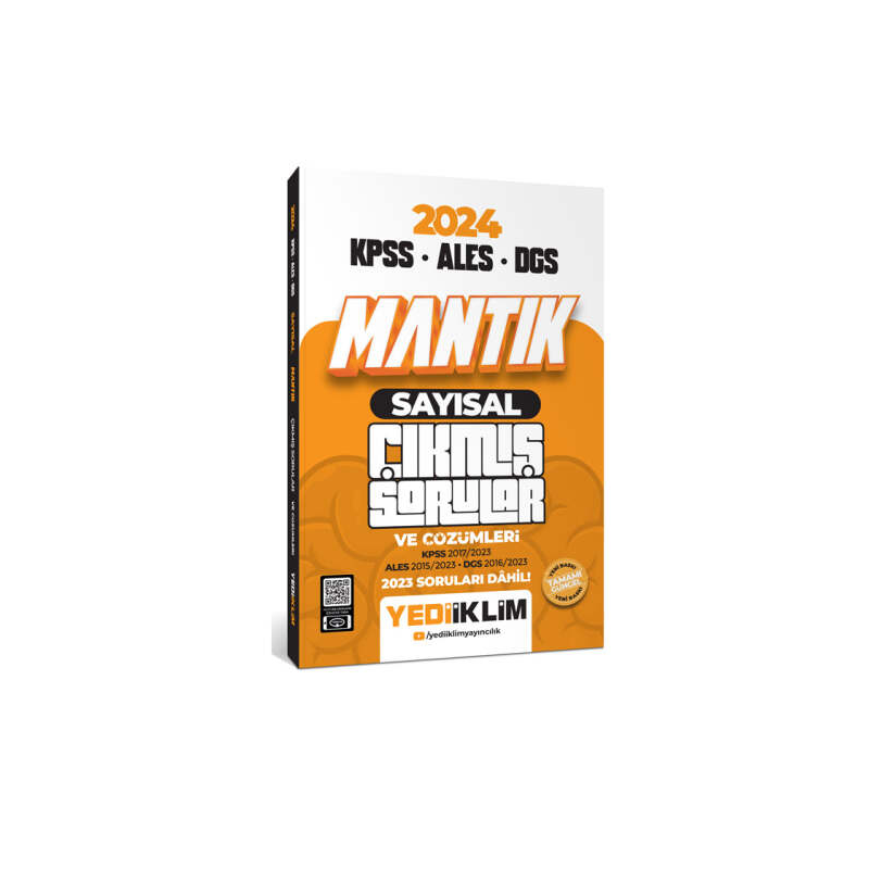 2024 KPSS ALES DGS Sayısal Mantık Tamamı Çözümlü Çıkmış Sorular (2015-2023)