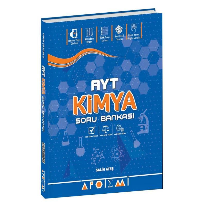 AYT Kimya Soru Bankası Apotemi Yayınları