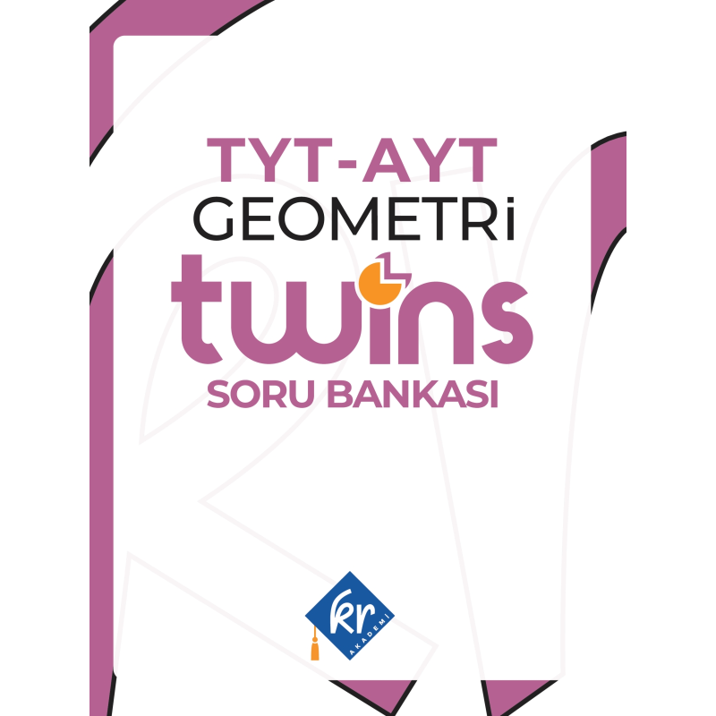 2026 TYT AYT Twins Geometri Soru Bankası KR Akademi Yayınları