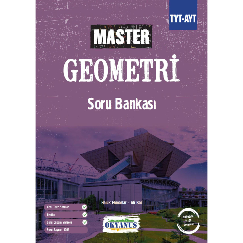 TYT AYT Master Geometri Soru Bankası Okyanus Yayınları