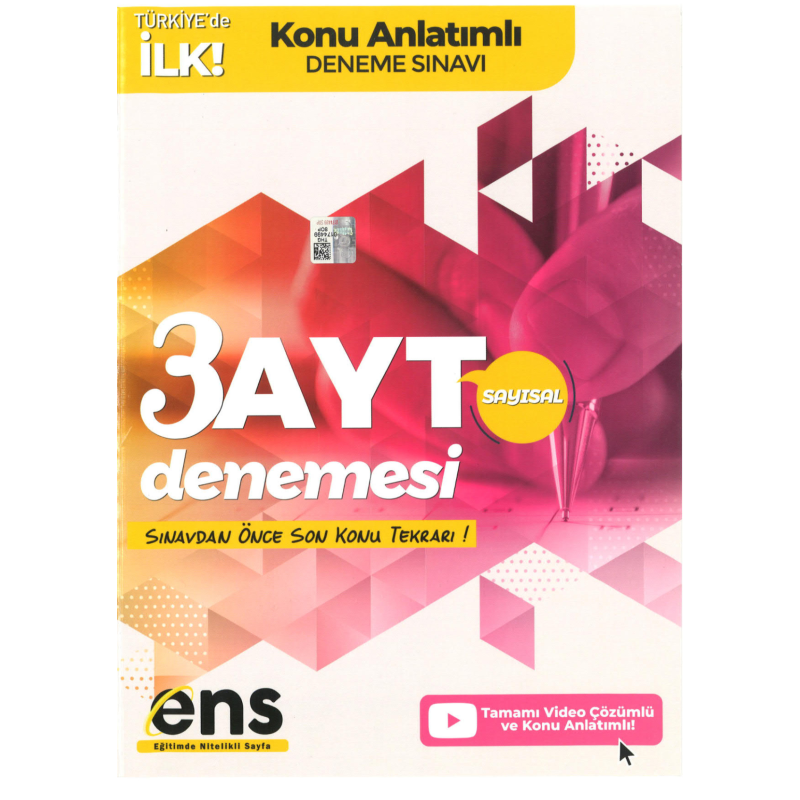 AYT Sayısal Destek 3 lü Özel Konu Anlatımlı Deneme