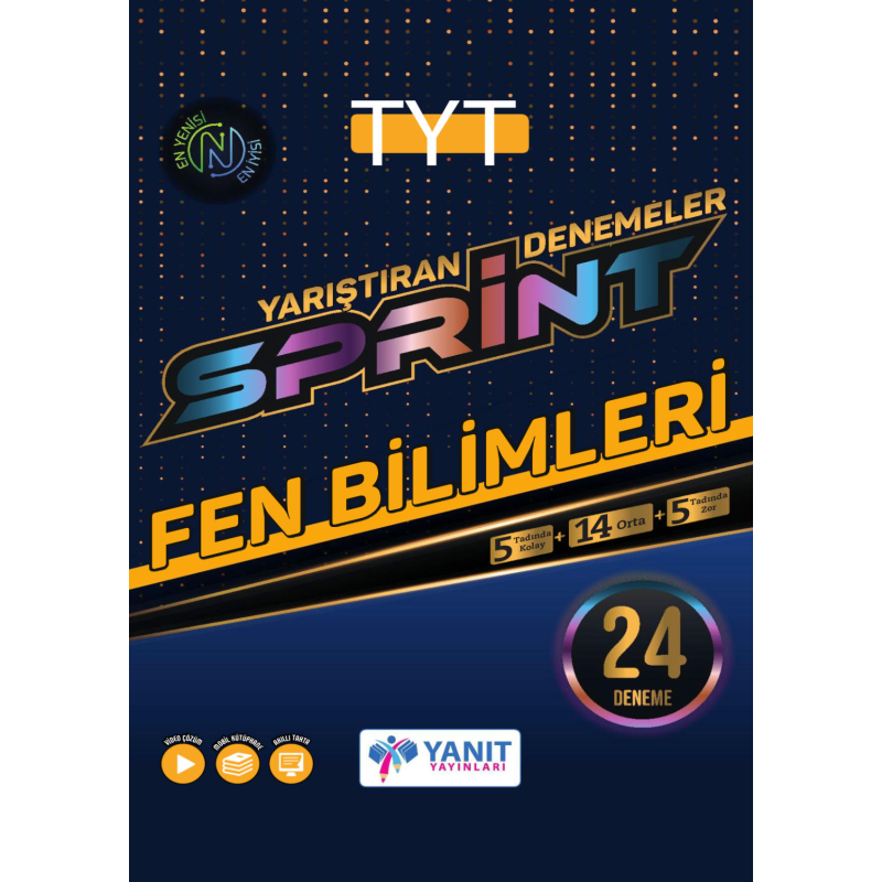 TYT Fen Bilimleri Sprint 24 Deneme Yanıt Yayınları