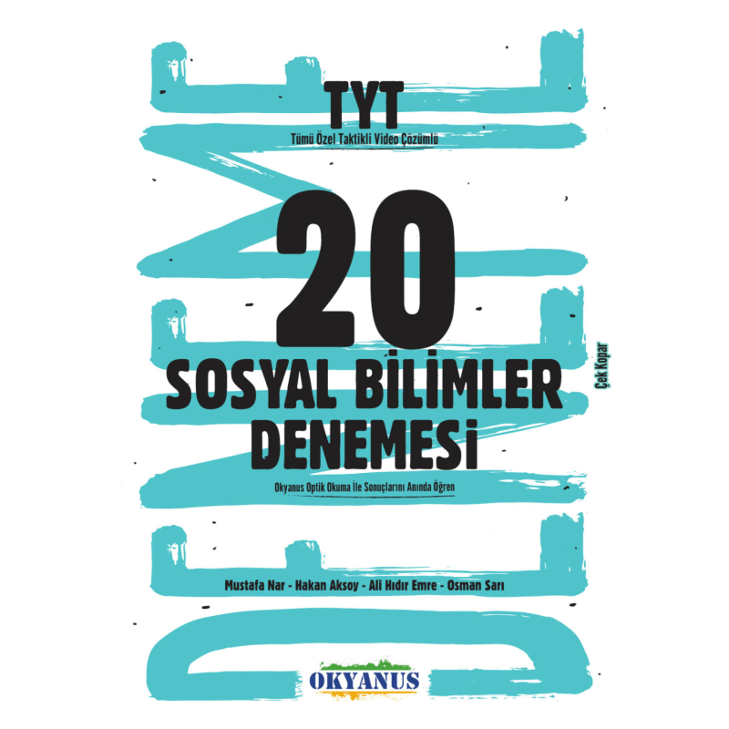 TYT Sosyal Bilimler 20 Denemeleri Okyanus Yayınları
