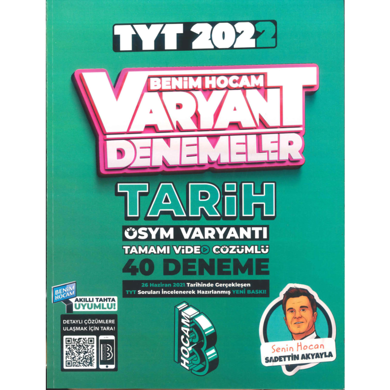 TYT TARİH VARYANT 40 DENEME