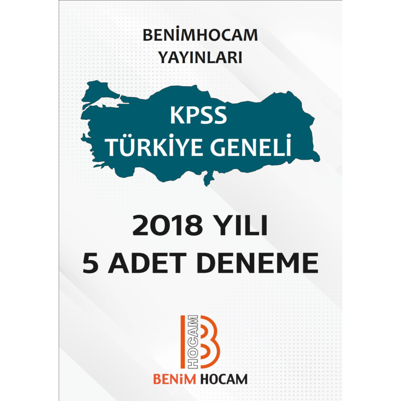 BENİM HOCAM 5 ADET DENEME