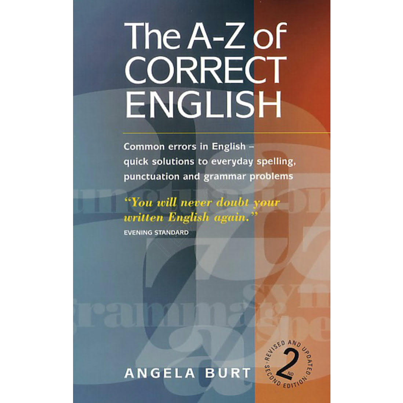 The A-Z of Correct English