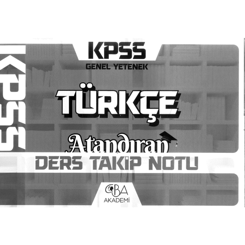 TÜRKÇE ATANDIRAN DERS TAKİP NOTU
