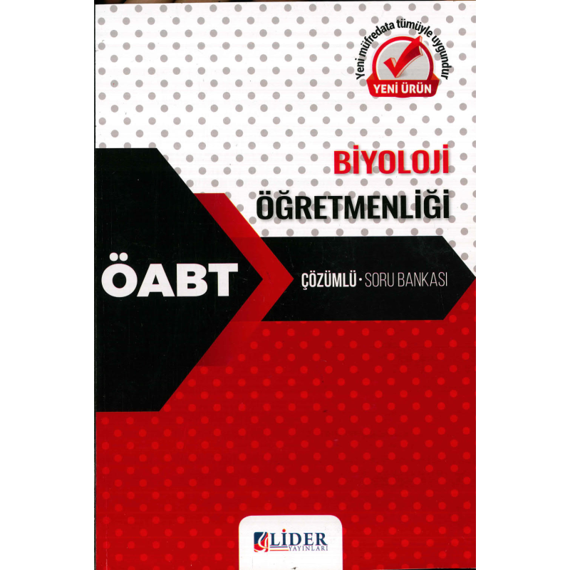 BİYOLOJİ ÖĞRETMENLİĞİ ÇÖZÜMLÜ SORU BANKASI