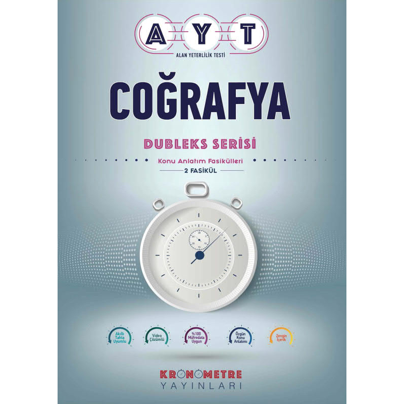 Ayt Coğrafya Dubleks Serisi Konu Anlatım Fasikülleri (2 Fasikül)