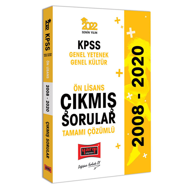 KPSS GY GK Ön Lisans Tamamı Çözümlü Çıkmış Sorular 2008-2020