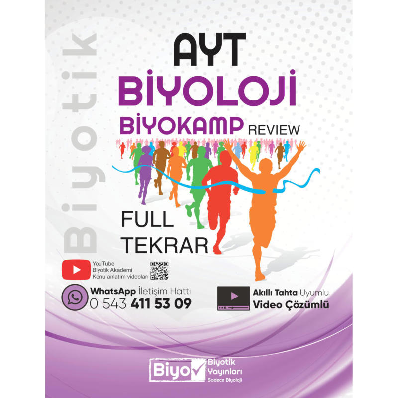 AYT Biyoloji Full Tekrar Biyotik Yayınları