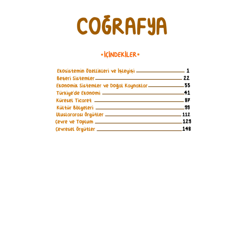 AYT Coğrafya Vip Notlar Vin Kampüs