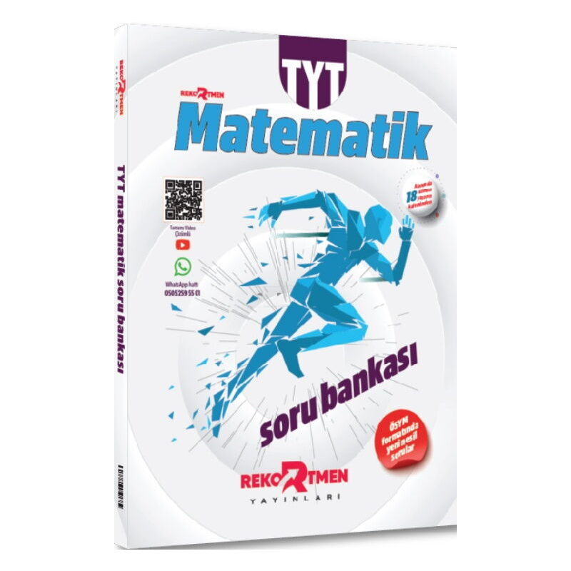 YKS TYT Matematik Soru Bankası Çözümlü Rekortmen Yayınları