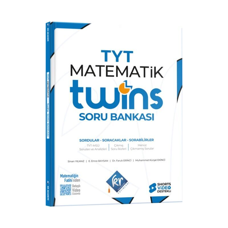 TYT Twins Matematik Soru Bankası KR Akademi Yayınları
