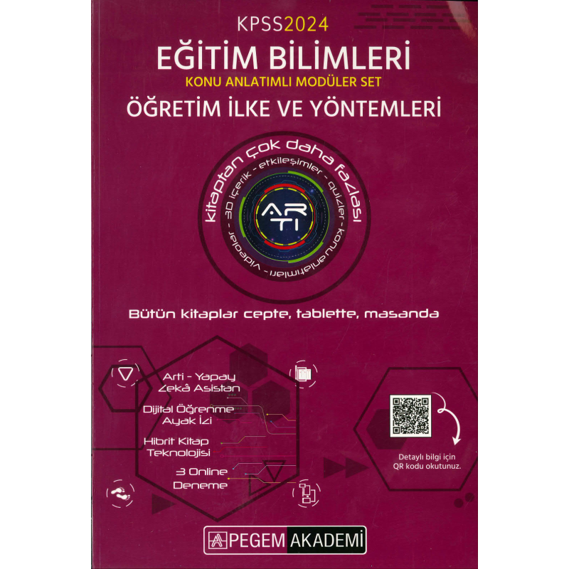 ÖĞRETİM İLKE VE YÖNTEMLERİ KONU ANLATIMLI MODÜLER SET