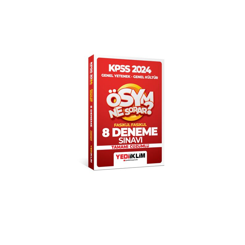 2024 Kpss Ösym Ne Sorar Genel Yetenek Genel Kültür Tamamı Çözümlü 8 Fasikül Deneme