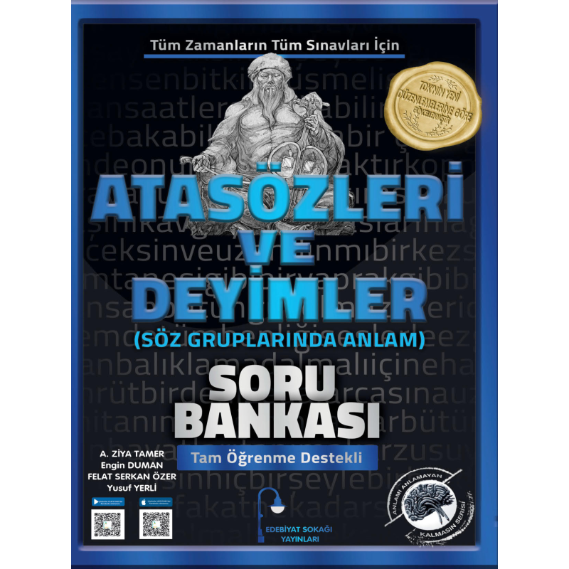 Atasözleri ve Deyimler Soru Bankası Edebiyat Sokağı