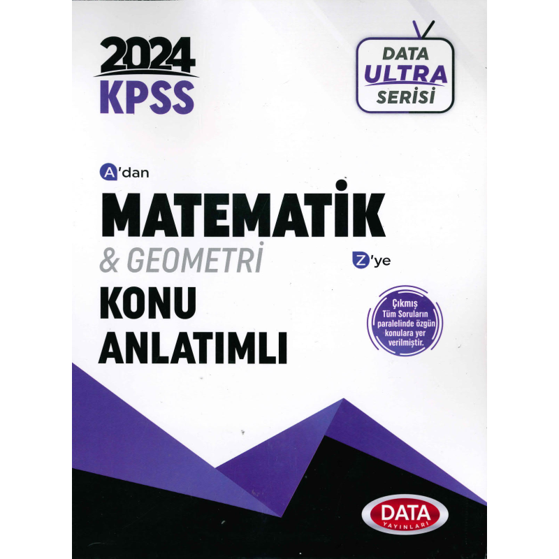 A'DAN Z'YE MATEMATİK GEOMETRİ KONU ANLATIMLI