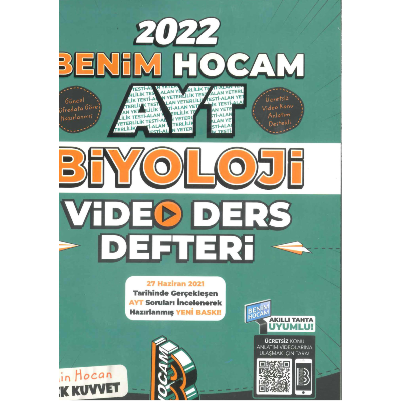 AYT Biyoloji Video Ders Notları