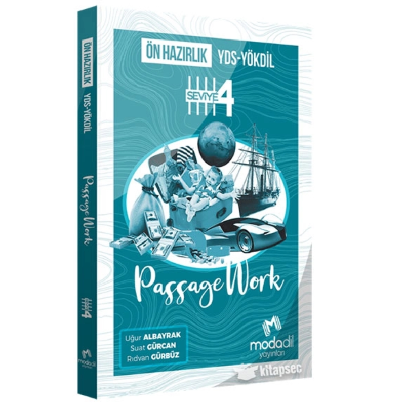 YDS YÖKDİL Ön Hazırlık Passagework Seviye 4 Modadil Yayınları