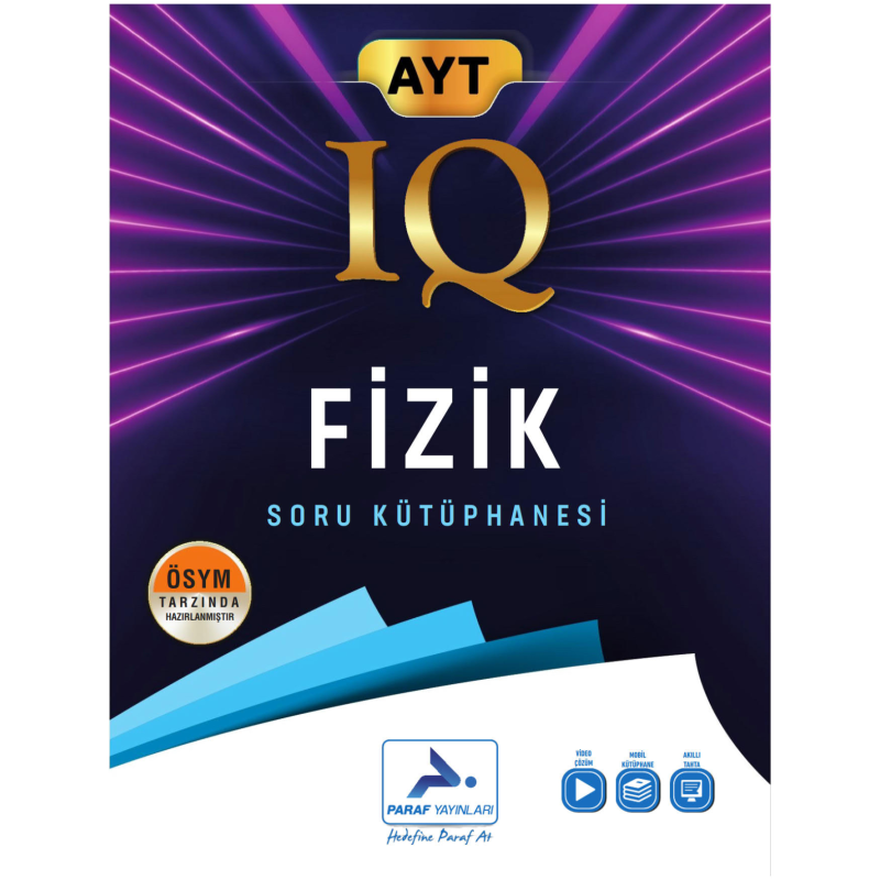 AYT Fizik IQ Soru Kütüphanesi PRF Paraf Yayınları