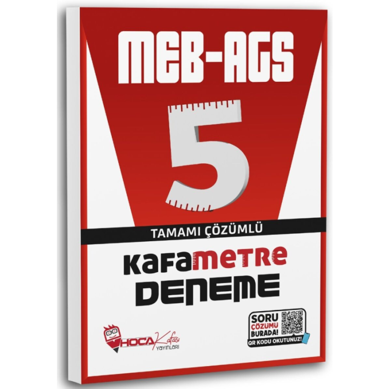 2025 MEB AGS KAFAMETRE Çözümlü 5 Deneme Hoca Kafası