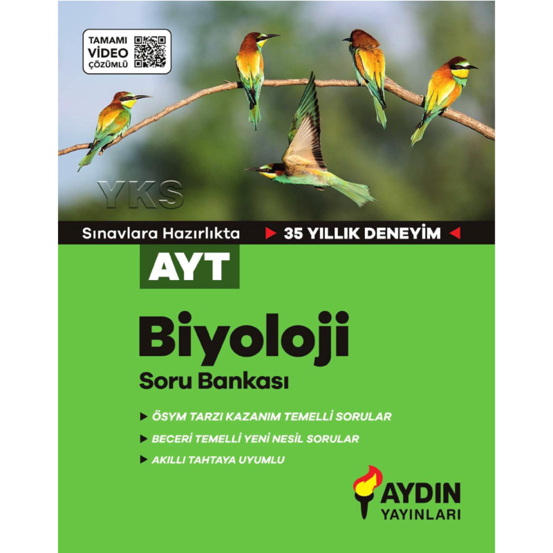 AYT Biyoloji Soru Bankası Aydın Yayınları