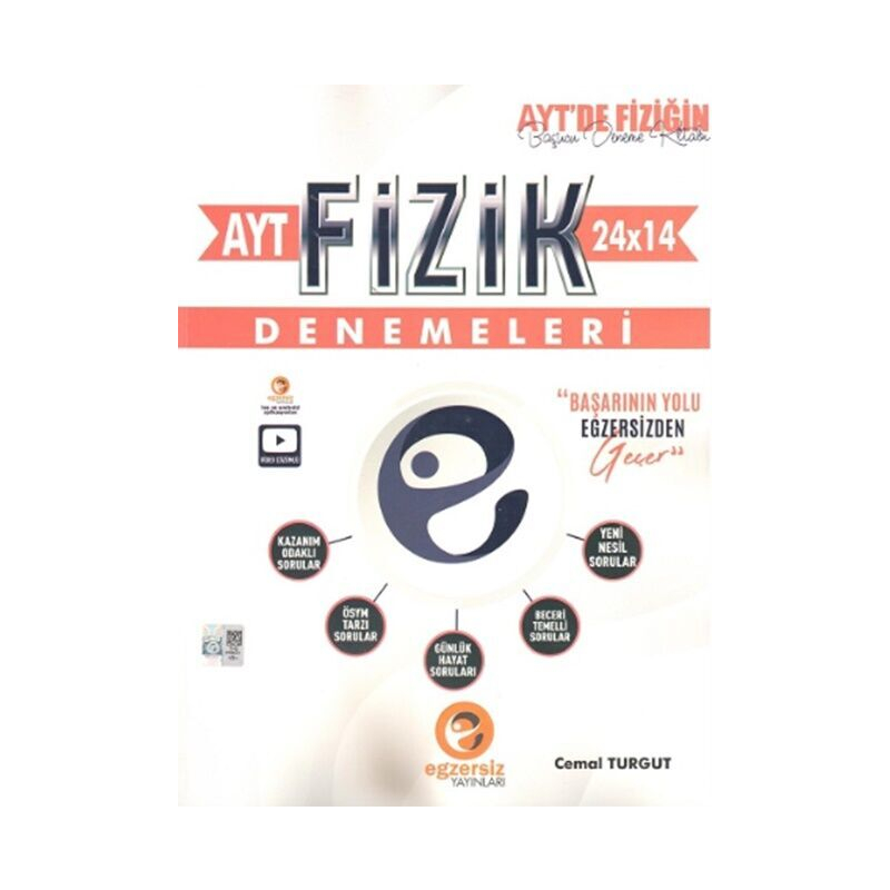 AYT Fizik 24 x 14 Denemeleri Egzersiz Yayınları