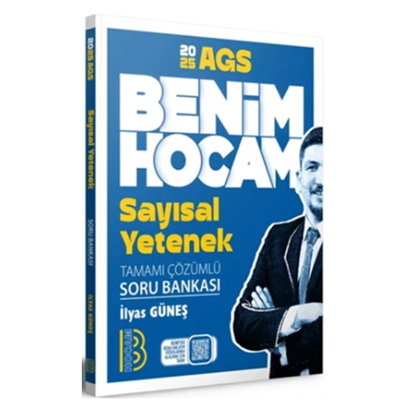 2025 MEB-AGS Sayısal Yetenek Soru Bankası Çözümlü Benim Hocam Yayınları