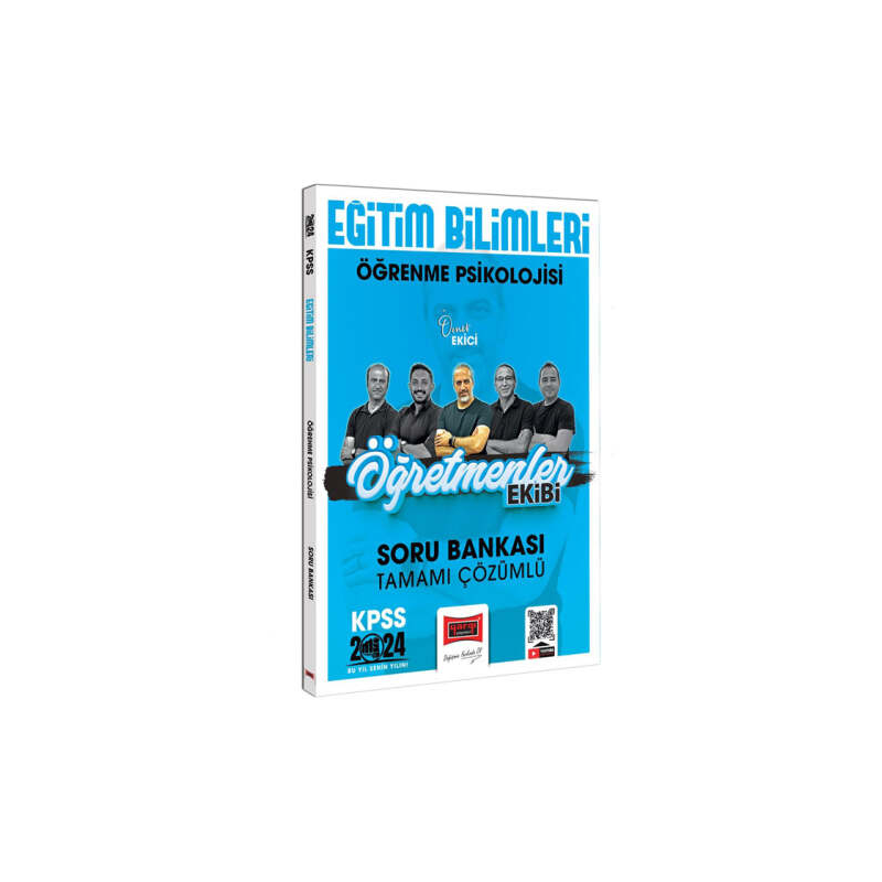 2024 KPSS Eğitim Bilimleri Öğretmenler Ekibi Öğrenme Psikolojisi Tamamı Çözümlü Soru Bankası