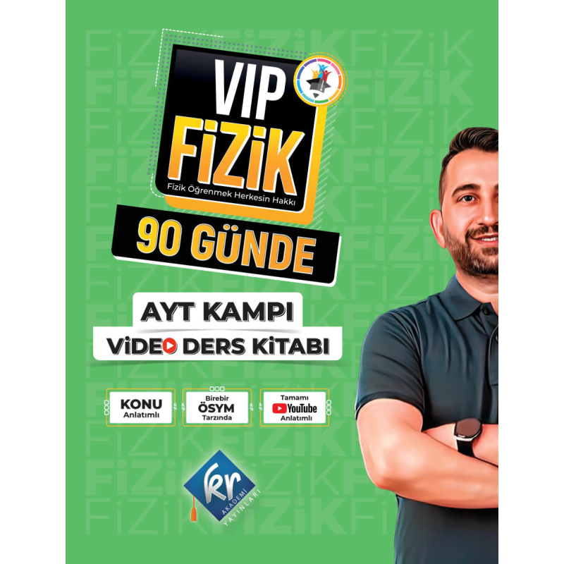 Vip Fizik 90 Günde AYT Kampı Video Ders Kitabı