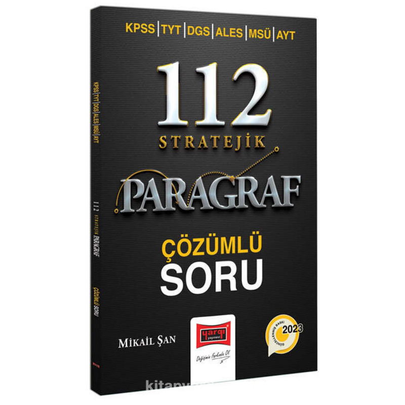 PARAGRAF 112 STRATEJİK ÇÖZÜMLÜ SORU BANKASI