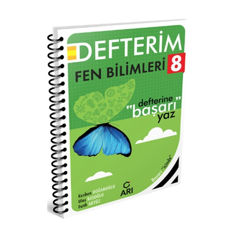 8. Sınıf Fenito Fen Bilimleri Defterim Arı Yayıncılık