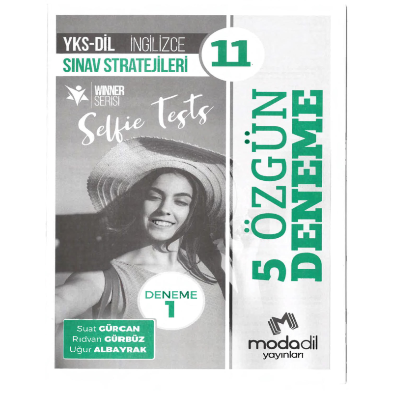 5 ÖZGÜN DENEME YKS-DİL SINAV STRATEJİLERİ 11 WINNER SERİSİ