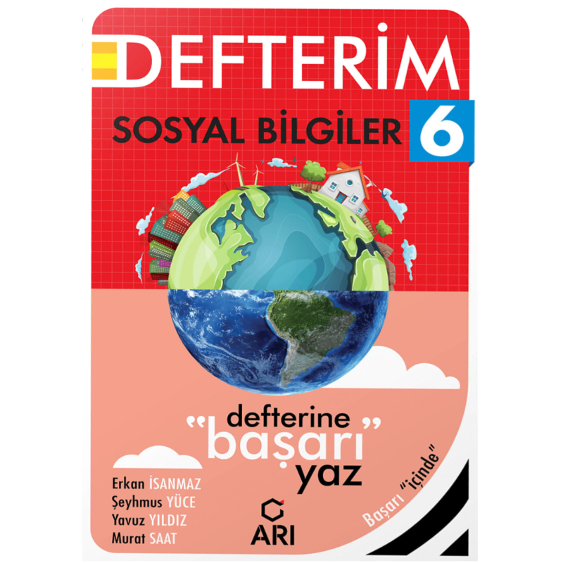 6. Sınıf Sosyalimo Sosyal Bilgiler Defterim Arı Yayıncılık