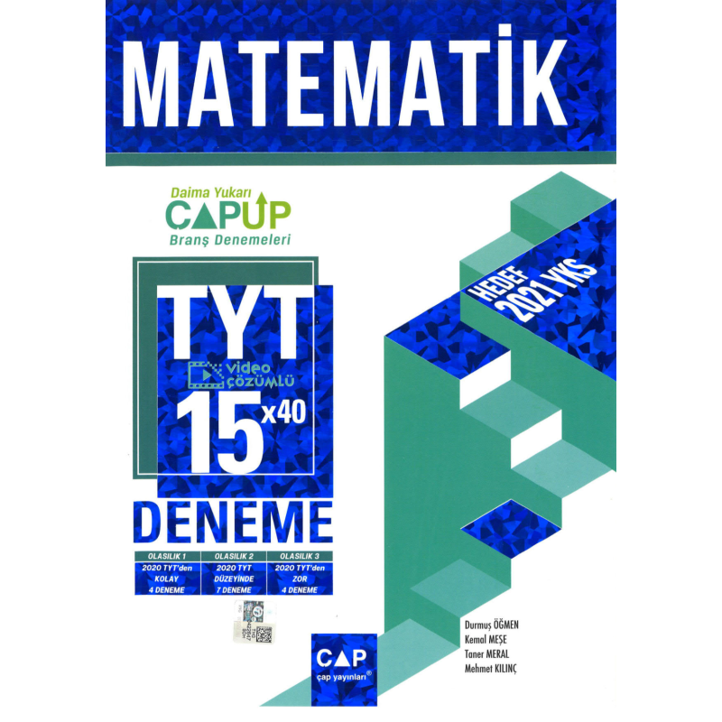 YKS TYT Matematik 15x40 UP Deneme Video Çözümlü
