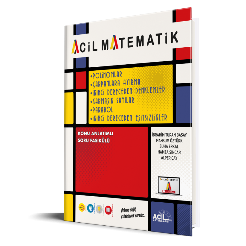 Acil Yayınları Polinomlar Çarpanlara Ayırma 2. Dereceden Denklemler Karmaşık Sayılar