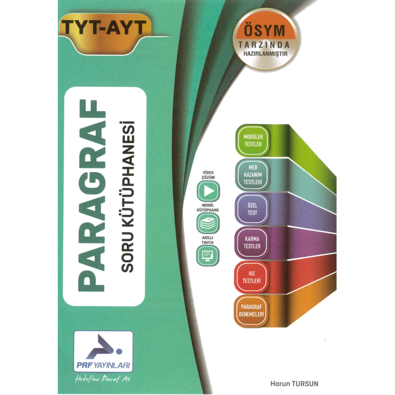 TYT-AYT PARAGRAF SORU KÜTÜPHANESİ