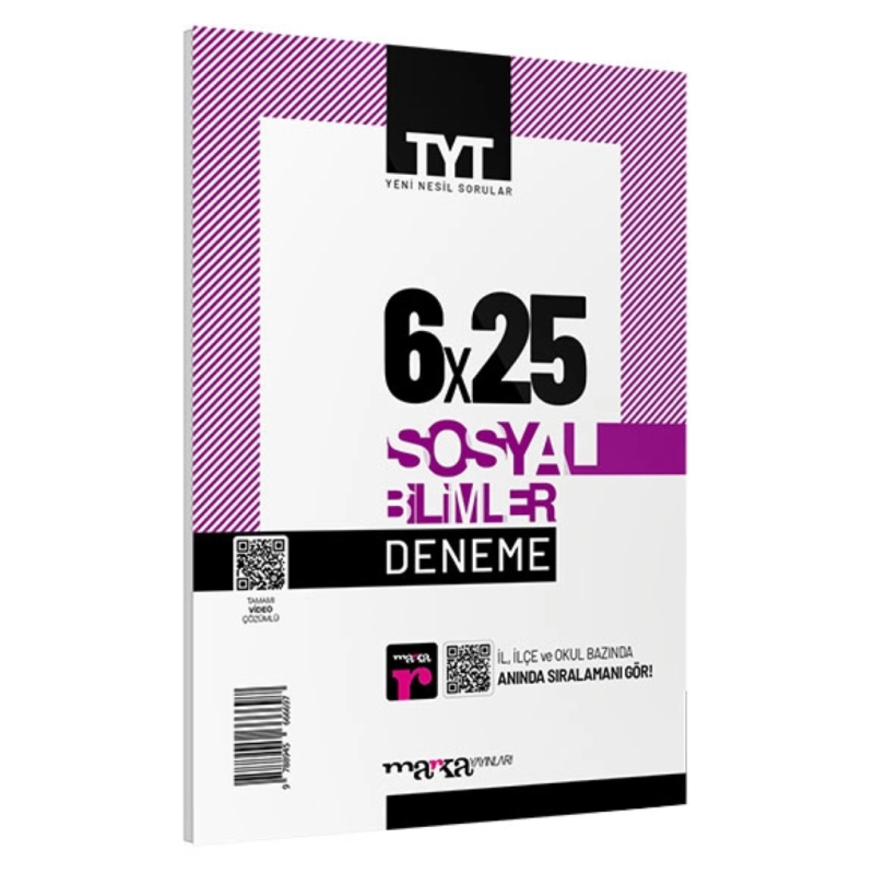 2024 TYT Sosyal Bilimler 6 Deneme Tamamı Video Çözümlü