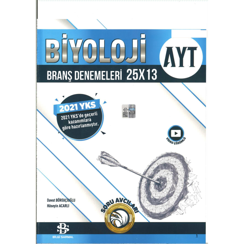 AYT Biyoloji 25 x 13 Denemeleri