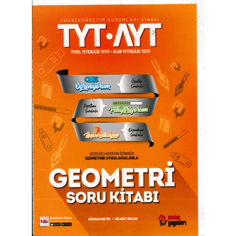 TYT AYT Geometri Soru Kitabı Metin Yayınları