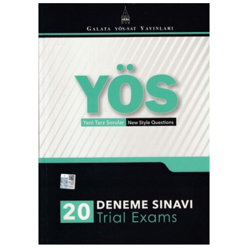 YÖS Yeni Tarz Sorular New Style Questions 20 Deneme Sınavı Trial Exams