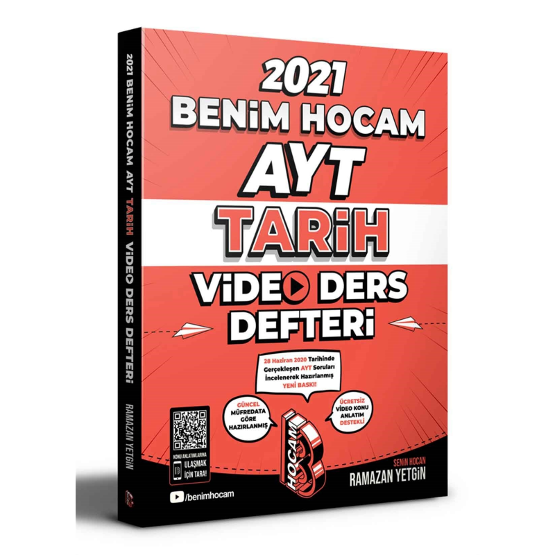 AYT TARİH VİDEO DERS DEFTERİ