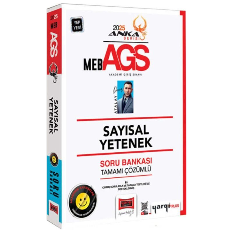 2025 MEB-AGS Sayısal Yetenek Soru Bankası Çözümlü Anka Serisi Yargı Yayınları