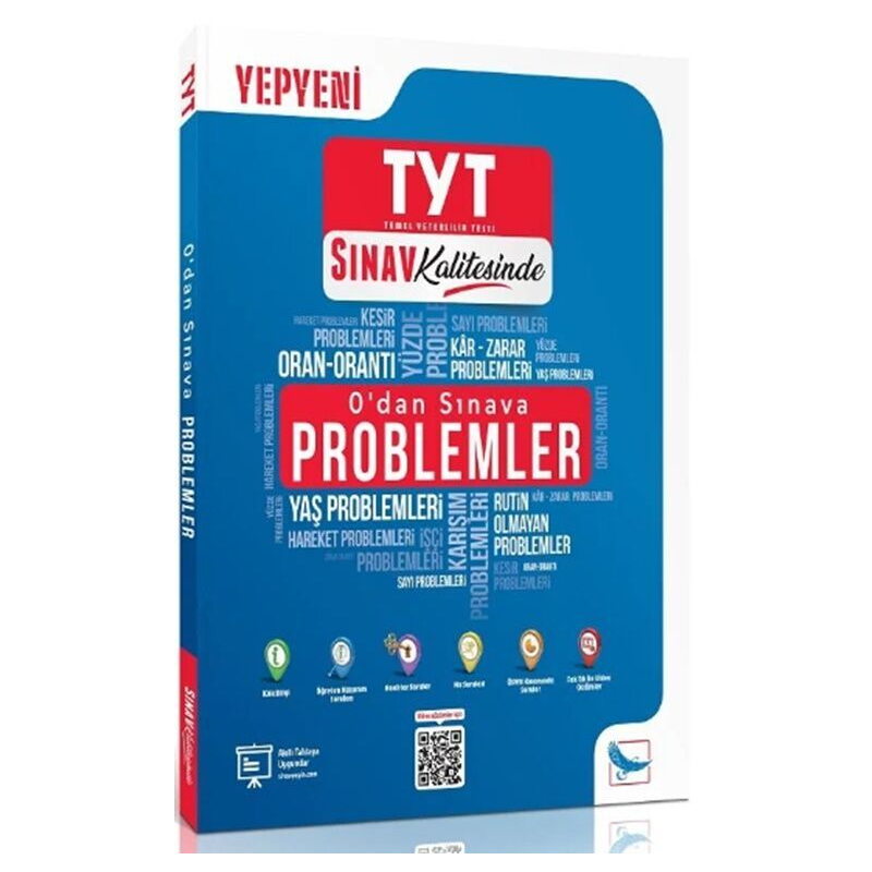 Sınav Yayınları TYT 0 dan Sınava Problemler Sınav Kalitesinde Soru Bankası