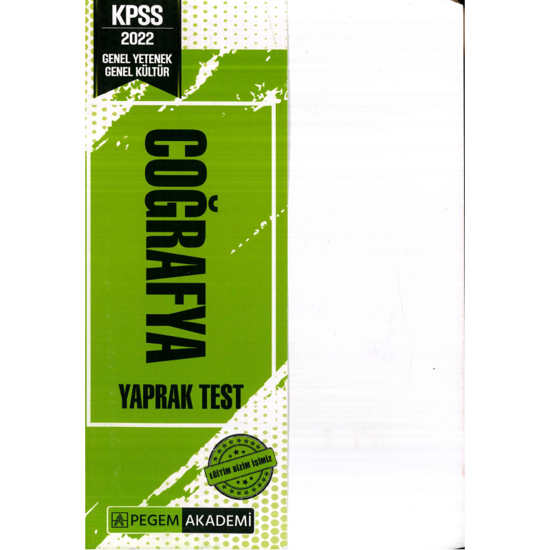 COĞRAFYA YAPRAK TEST