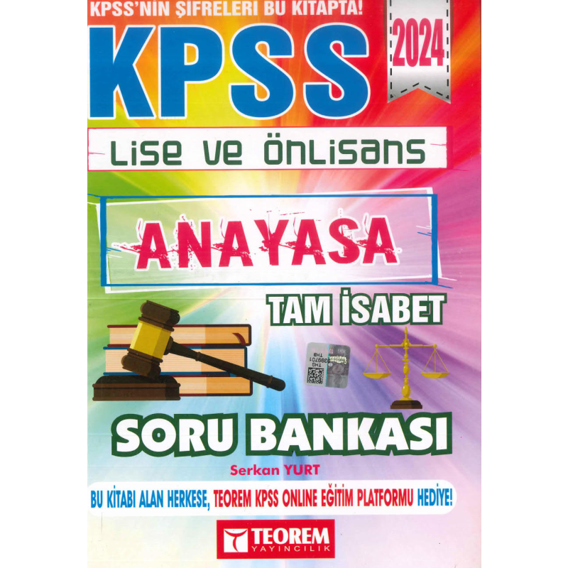 ANAYASA TAM İSABET SORU BANKASI