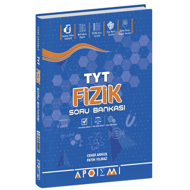 TYT Fizik Soru Bankası Apotemi Yayınları